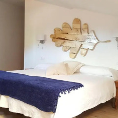Отель Hostal Restaurante Nevandi Стандартный номер с различными типами кроватей фото 8