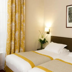 Отель Hôtel de Lutèce 3* Стандартный номер с различными типами кроватей фото 2