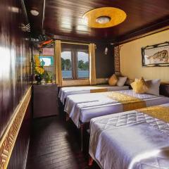 Отель Halong Fantasea Cruise комната для гостей фото 4