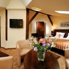 Отель Spatz Aparthotel 3* Стандартный номер с различными типами кроватей фото 11