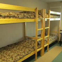 Хостел 4&4 Кровать в общем номере фото 17
