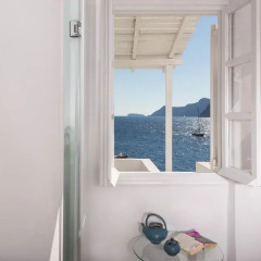 Отель Amoudi Villas комната для гостей фото 3