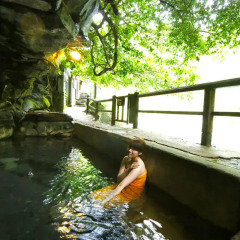 Отель Ryokan Fukumotoya Минамиогуни бассейн фото 3