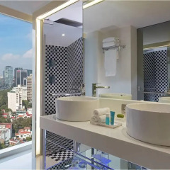 Отель W Mexico City 4* Стандартный номер с разными типами кроватей фото 3