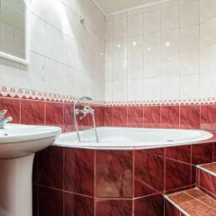 Апартаменты Two Bedrooms Apartment on Udatnogo 5 ванная фото 2