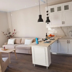 Отель Great Alexander Suites Улучшенный люкс с различными типами кроватей фото 7