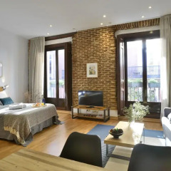Апартаменты Aspasios San Mateo Boutique Apartments 4* Студия с различными типами кроватей фото 5