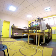 Hello Hostel Кровать в общем номере фото 7