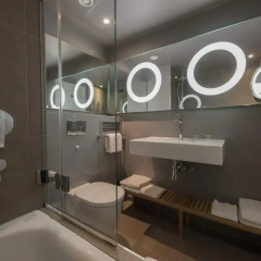 Отель Scandic Frankfurt Museumsufer 4* Стандартный номер с различными типами кроватей фото 6