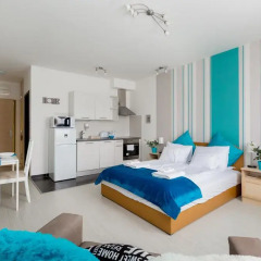 Апартаменты Sun Resort Apartments Студия с различными типами кроватей фото 8