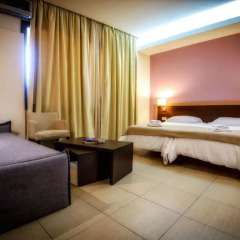 Iraklion Hotel 3* Стандартный номер с различными типами кроватей фото 4