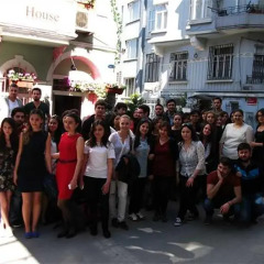 Хостел Istanbul Taksim Green House Кровать в общем номере с двухъярусной кроватью фото 2