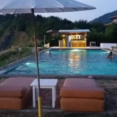 Отель Cape Cafe Bungalow Ланта бассейн