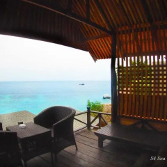 Отель Taatoh Seaview Resort 3* Бунгало с различными типами кроватей фото 11