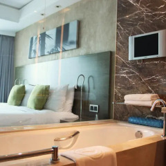 Отель The Eton Hotel Китай, Шанхай - 1 отзыв об отеле, цены и фото номеров - забронировать отель The Eton Hotel онлайн ванная фото 2