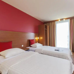 Star Inn Hotel Frankfurt Centrum, by Comfort 3* Стандартный номер с 2 отдельными кроватями фото 4