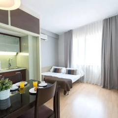 Отель Aparthotel Senator Barcelona 3* Апартаменты с различными типами кроватей фото 2