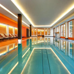 Отель theiners garten BIO Vitalhotel ****Superior Италия, Горнолыжный курорт Ортлер - отзывы, цены и фото номеров - забронировать отель theiners garten BIO Vitalhotel ****Superior онлайн бассейн