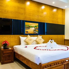 Отель Bien Dao Homestay Hoi An 3* Стандартный номер с различными типами кроватей фото 4
