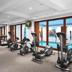 Отель Courtyard by Marriott Tbilisi Грузия, Тбилиси - 5 отзывов об отеле, цены и фото номеров - забронировать отель Courtyard by Marriott Tbilisi онлайн фитнесс-зал фото 3
