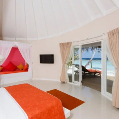 Отель Sun Aqua Vilu Reef 5* Вилла Делюкс с различными типами кроватей фото 3