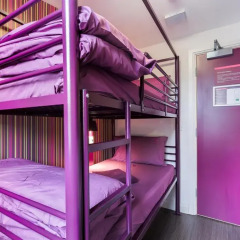 Отель Safestay London Kensington Holland Park Стандартный номер с 2 отдельными кроватями (общая ванная комната) фото 2