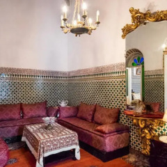 Отель 2 BR Charming Apartment Fes Марокко, Фес - отзывы, цены и фото номеров - забронировать отель 2 BR Charming Apartment Fes онлайн интерьер отеля фото 3