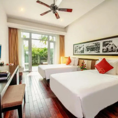 Отель Hoi An Beach Resort 4* Номер Делюкс с различными типами кроватей фото 3