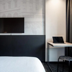 Отель Hôtel Van Belle 3* Семейный номер Делюкс с двуспальной кроватью