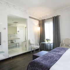 Отель Hospes Puerta de Alcalá 5* Стандартный номер разные типы кроватей фото 3