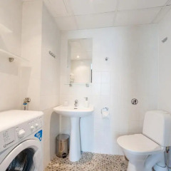 Отель Delta Apartments - Town Hall Эстония, Таллин - отзывы, цены и фото номеров - забронировать отель Delta Apartments - Town Hall онлайн ванная фото 2