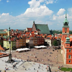 Отель Castle Square Apartment Польша, Варшава - отзывы, цены и фото номеров - забронировать отель Castle Square Apartment онлайн балкон