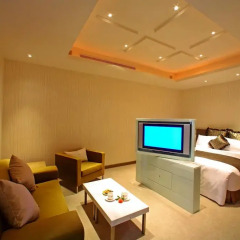 Отель Amain Boutique Motel Danshui 3* Стандартный номер с различными типами кроватей фото 6
