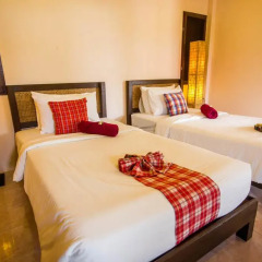 Отель Anahata Resort Samui (Old The Lipa Lovely) 3* Улучшенный номер с различными типами кроватей фото 6