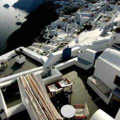 Отель Gabbiano Apartments Греция, Остров Санторини - отзывы, цены и фото номеров - забронировать отель Gabbiano Apartments онлайн приотельная территория фото 2