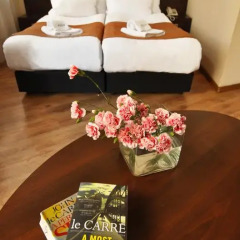 Отель Spatz Aparthotel 3* Стандартный номер с двуспальной кроватью фото 10