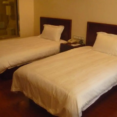 GreenTree Inn Jiangxi Jiujiang Shili Avenue Business Hotel 2* Стандартный номер с 2 отдельными кроватями фото 2