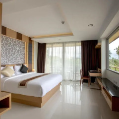 Отель Aqua Resort Phuket 4* Номер Делюкс с двуспальной кроватью фото 3