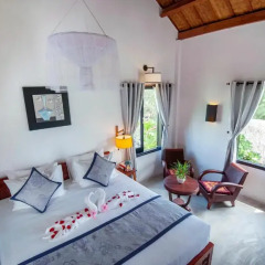 Отель An Bang Garden Homestay 3* Стандартный номер с различными типами кроватей фото 4