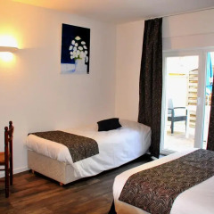 Hotel aux Bruyeres комната для гостей фото 5