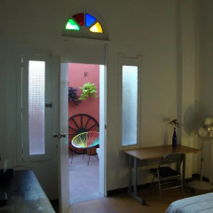 Hostel Hospedarte Centro Номер Комфорт с различными типами кроватей фото 5