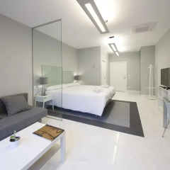 Отель Pension T5 Donostia Suites Номер Делюкс с различными типами кроватей фото 2