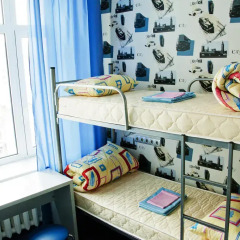 ЗигЗаг Хостел Кровать в общем номере с двухъярусной кроватью фото 6