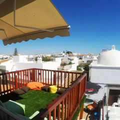 Ria Hostel Alvor Кровать в общем номере с двухъярусной кроватью фото 7