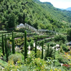 Отель Feldererhof Лана приотельная территория