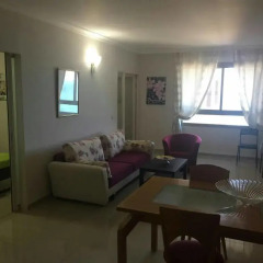 Апартаменты Apartment on the Beach Хайфа комната для гостей фото 4
