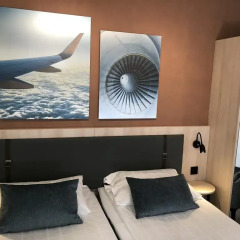 Airport Hotel Pilotti 3* Стандартный номер с различными типами кроватей фото 11