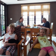 Отель Huong My Homestay питание