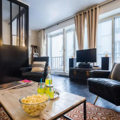 Отель Bastille Family - AC - Wifi Франция, Париж - отзывы, цены и фото номеров - забронировать отель Bastille Family - AC - Wifi онлайн комната для гостей фото 4