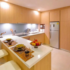 Отель At The Tree Condominium Phuket Номер Делюкс с двуспальной кроватью фото 9